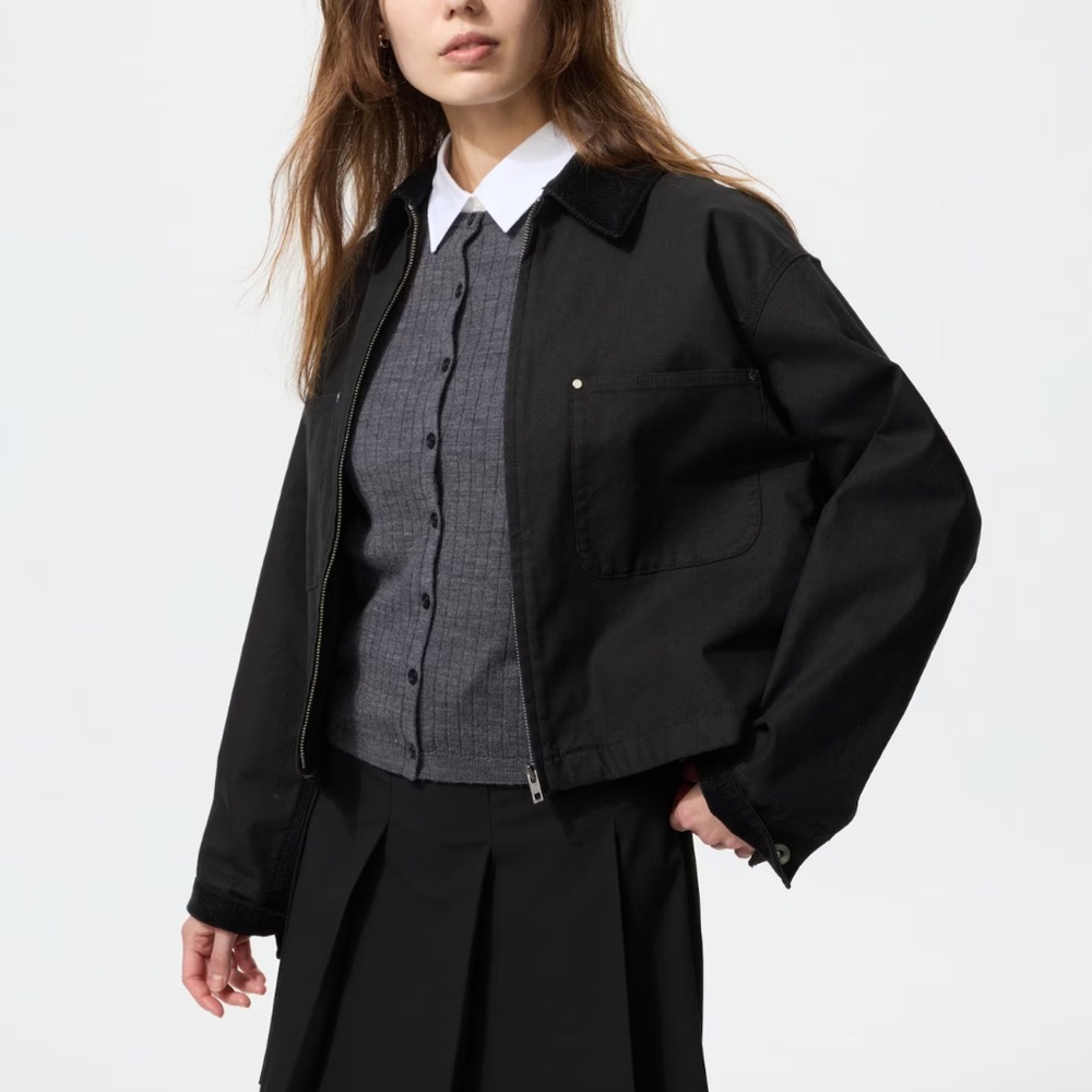 Uniqlo Zip-Up Short Jacket